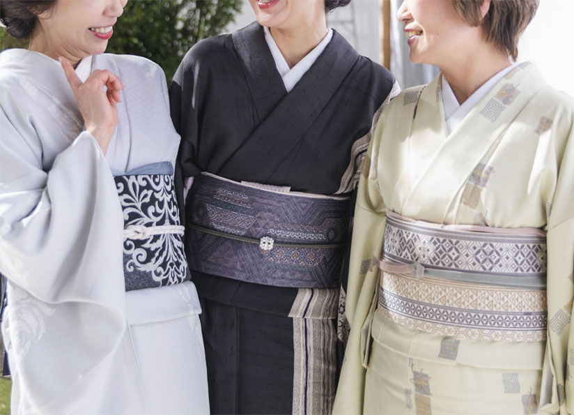 着付け教室仲間ができる