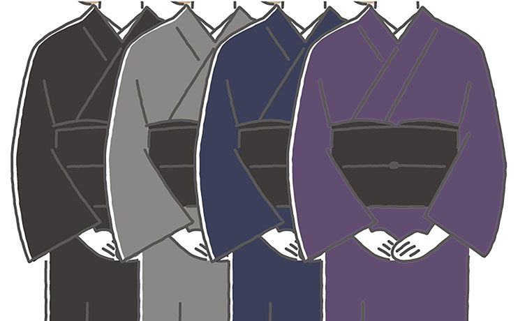 色喪服の場合（準喪服）