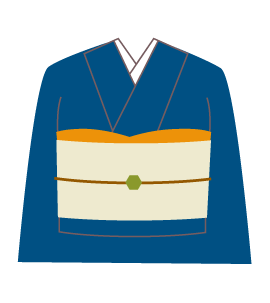 きものや帯と違う色を選ぶ