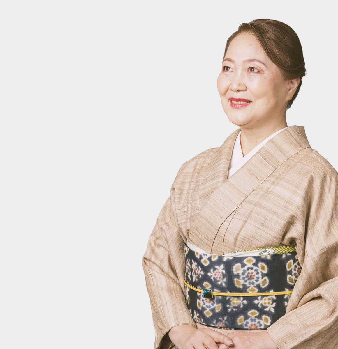 着られるように<br>なって、毎日に<br>ハリがでた
