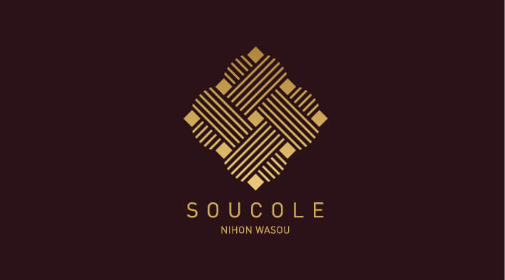 日本和装のプライベートブランド「SOUCOLE（ソウコレ）」のブランドロゴ